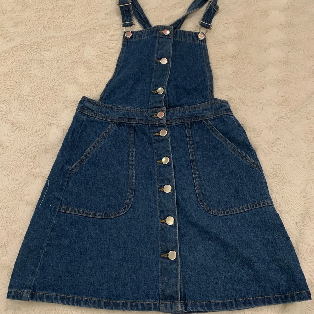 H&M Denim Overall Dress
